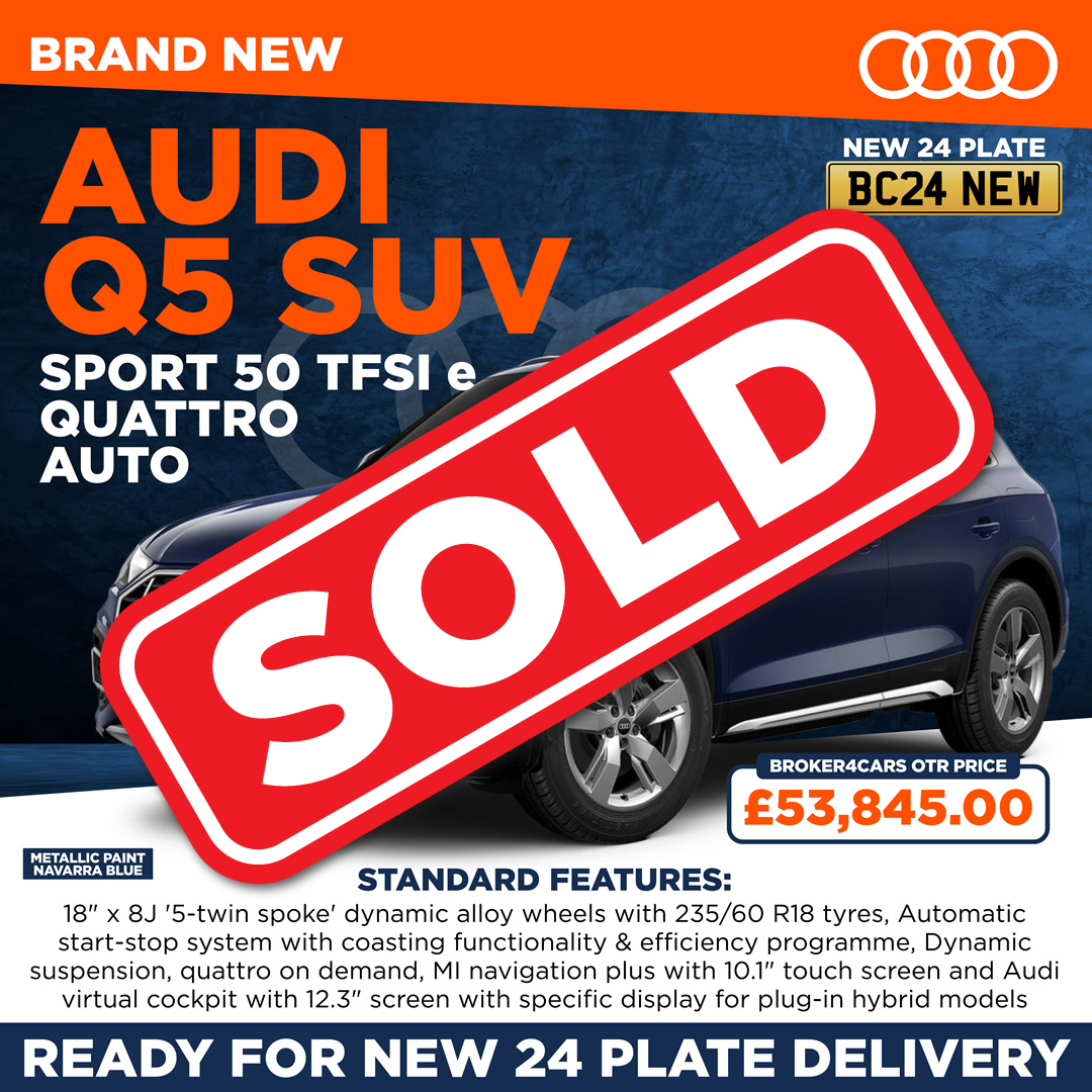 Audi Q5 SUV SPORT 50 TFSie Quattro Auto. Sold